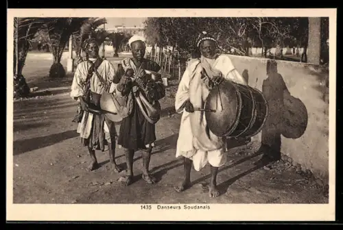 AK Danseurs Soudanais, Sudanesische Musiker und Täünzer