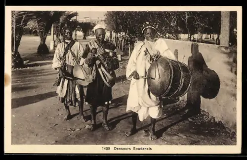 AK Danseurs Soudanais, Sudanesische Musiker und Täünzer
