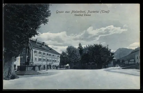 AK Niederdorf /Pustertal, Gasthof Emma