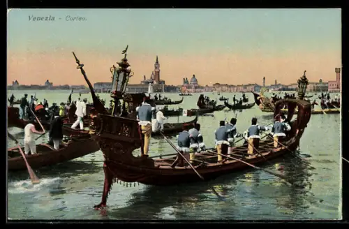 AK Venezia, Corteo, Gondelfahrten