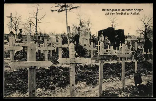AK Rethel, Heldengräber deutscher Krieger