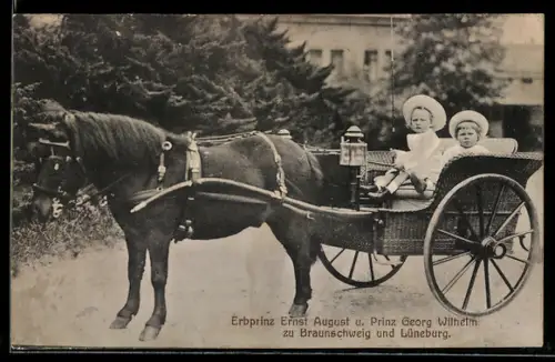AK Erbprinz Ernst August und Prinz Georg Wilhelm von Braunschweig und Lüneburg