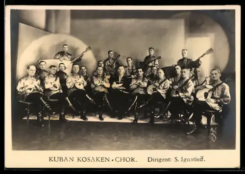 AK Kuban Kosaken-Chor, Dirigent S. Ignatieff