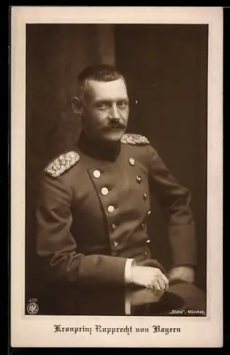 AK Portrait Kronprinz Rupprecht von Bayern