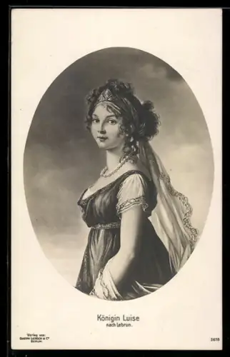 AK Portrait von Königin Luise von Preussen