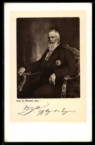 AK Portrait Prinzregent Luitpold