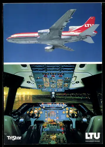 AK TriStar L-1011-500 der LTU, Cockpit