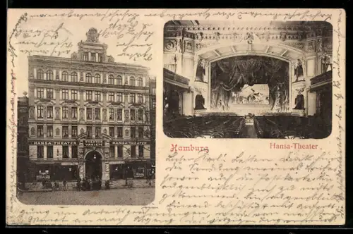 AK Hamburg-St.Georg, Hansa-Theater