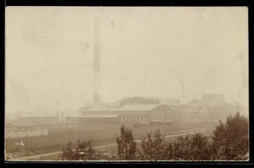 Foto-AK Reisholz, Fabrik Feldmühle