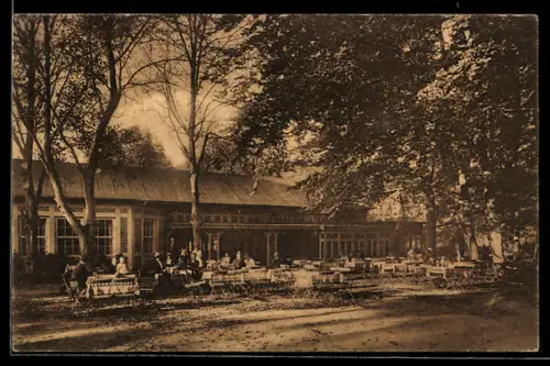 AK Aumühle, Gästebereich des Hotels Waldesruh, Inh. Oswald Buschbeck