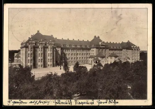 AK Leipzig, Staatliche Taubstummen-Anstalt