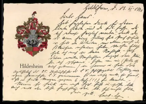 AK Hildesheim, Wappen der Stadt