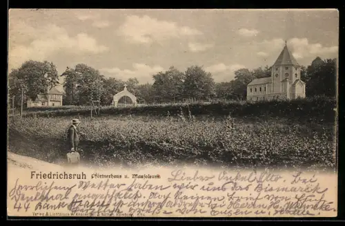AK Friedrichsruh, Pförtnerhaus, Mausoleum