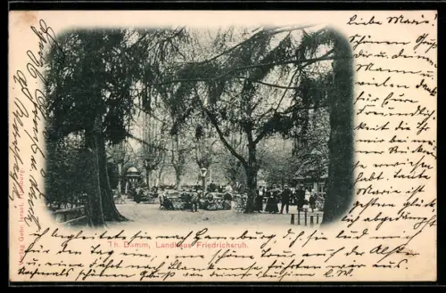 AK Friedrichsruh, Gasthaus Landhaus Th. Grimm