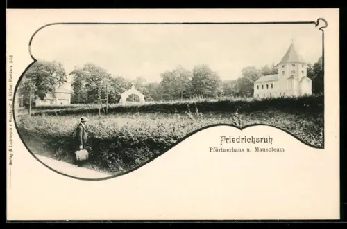 AK Friedrichsruh, Pförtnerhaus, Mausoleum