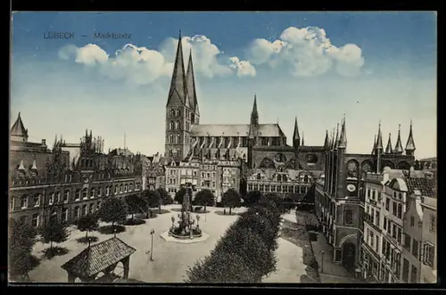 AK Lübeck, Marktplatz