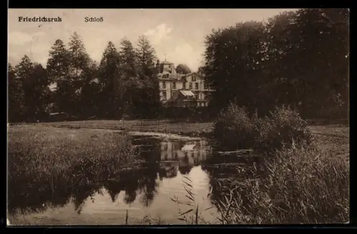 AK Friedrichsruh, Blick zum Schloss