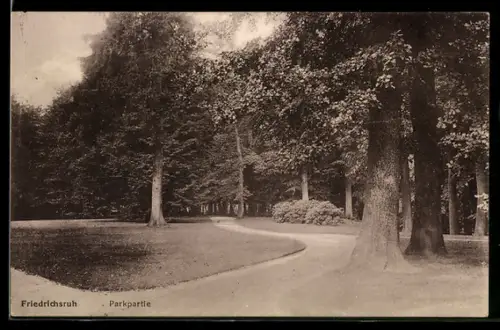 AK Friedrichsruh, Parkpartie
