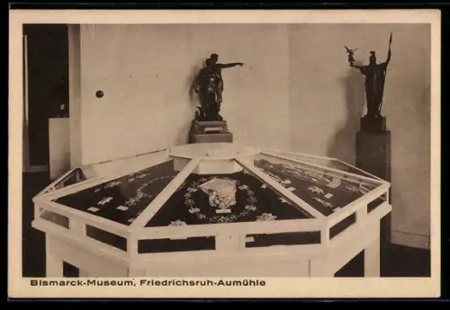 AK Friedrichsruh-Aumühle, Bismarck-Museum, diverse Orden mit Brillanten