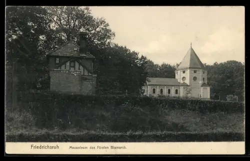 AK Friedrichsruh, Mausoleum des Fürsten Bismarck