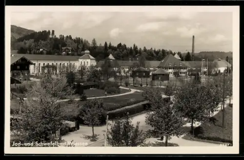 AK Bad Wiessee, Ortsansicht aus der Vogelschau