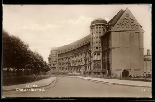 AK Leipzig, Deutsche Bücherei