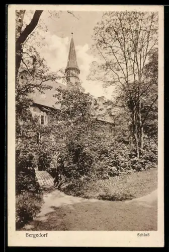 AK Bergedorf, Blick zum Schloss