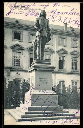 AK Mannheim, Karl-Ludwig-Denkmal