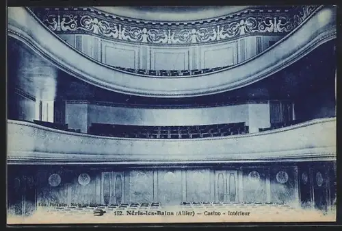 AK Néris-les-Bains /Allier, Casino, Intérieur