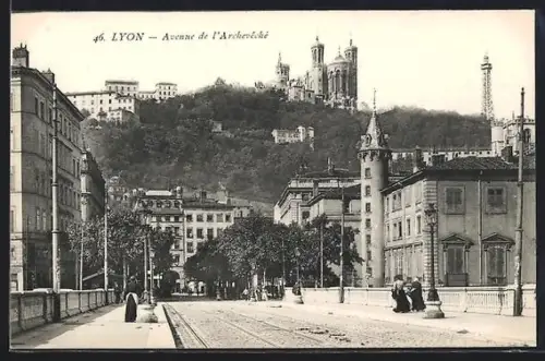 AK Lyon, Avenue de l`Archevêché