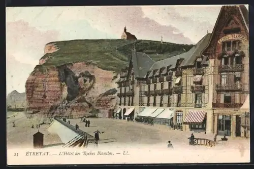 AK Étretat, L`Hôtel des Roches Blanches
