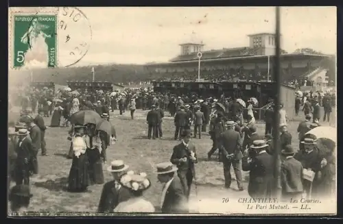 AK Chantilly, Les Courses, Le Pari Mutuel