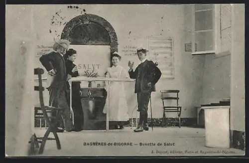 AK Bagnères-de-Bigorre, Buvette de Salut