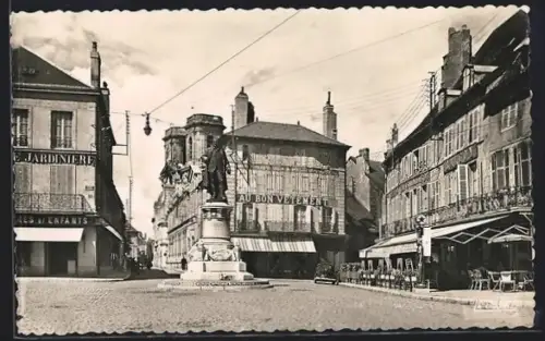 AK Langres /Haute-Marne, Place Diderot
