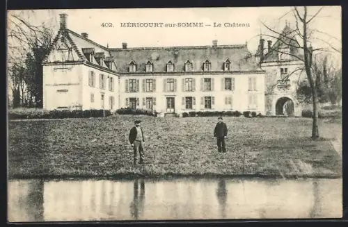 AK Méricourt-sur-Somme, Le Château