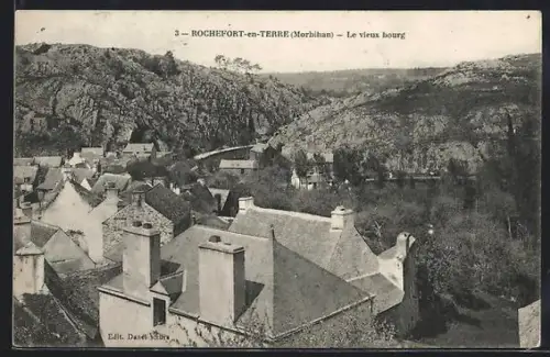 AK Rochefort-en-Terre /Morbihan, Le vieux bourg