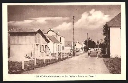 AK Damgan /Morbihan, Les Villas, Route de Pénerf