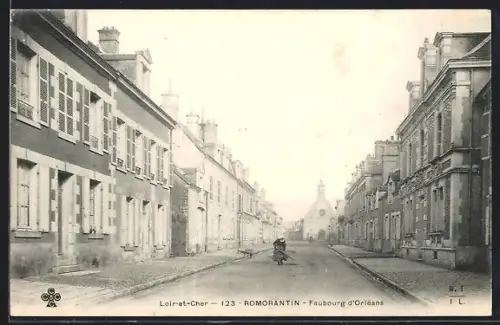 AK Romorantin /Loir-et-Cher, Faubourg d`Orléans