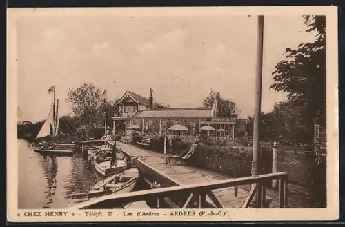 AK Ardres /P.-de-C., Chez Henry, Lac d`Ardres
