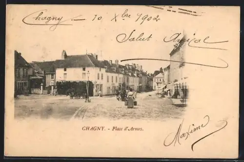 AK Chagny, Place d`Armes