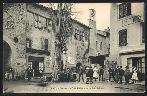 AK Chatillon-en-Diois, Place de la République