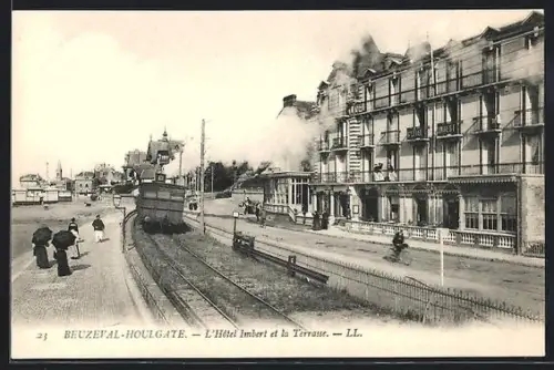AK Beuzeval-Houlgare, L`Hôtel Imbert et la Terrasse