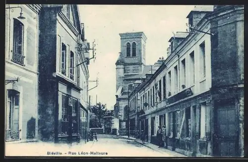 AK Biéville, Rue Léon-Hallaure