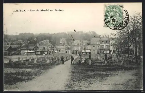 AK Lisieux, Place du Marché aux Bestiaux
