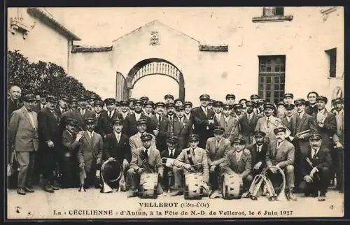 AK Vellerot /Côte-d`Or, La Cécilienne d`Autun