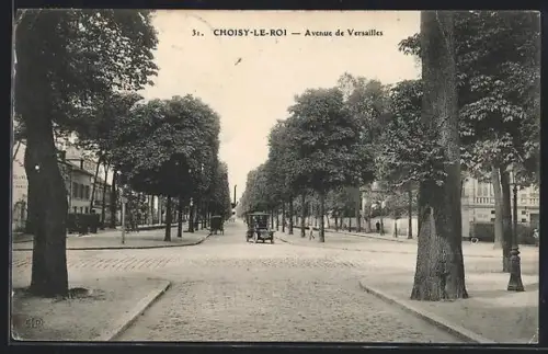AK Choisy-le-Roi, Avenue de Versailles