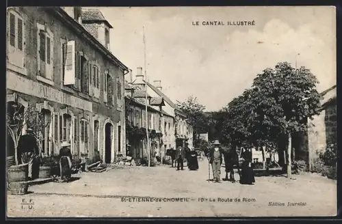 AK St-Etienne-de-Chomeil, La Route de Riom