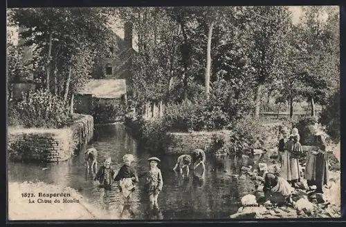 AK Rosporden, La Chute du Moulin