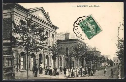 AK Lourches, La Mairie