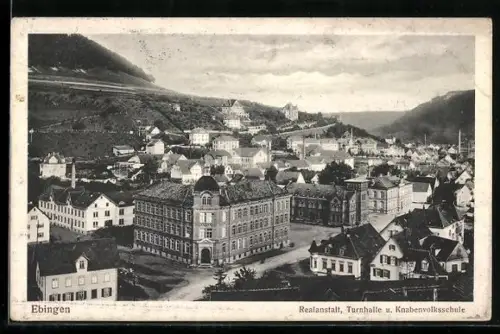 AK Ebingen, Realanstalt, Turnhalle, Knabenvolksschule